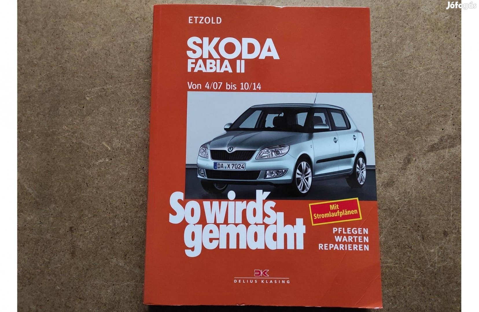 Skoda Fabia II. javítási könyv