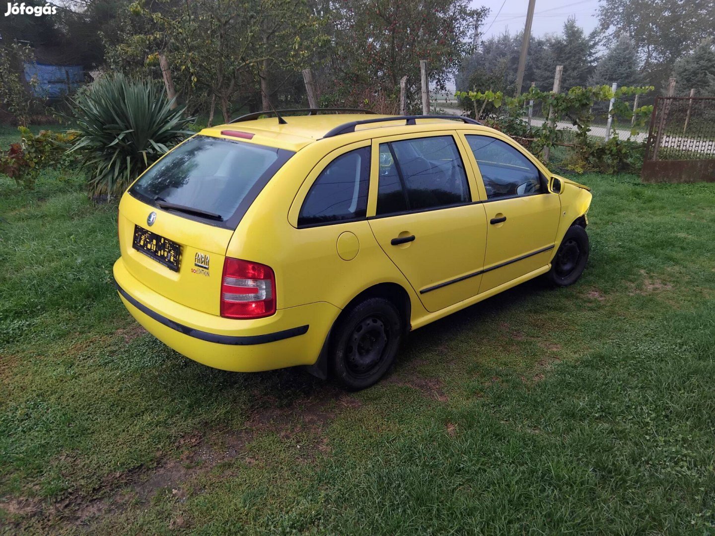 Skoda Fabia I Ajtó 6226 / Sárga