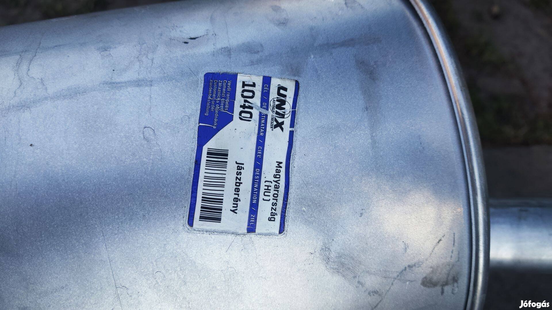 Skoda Fabia I. kombi hátsó hangtompító