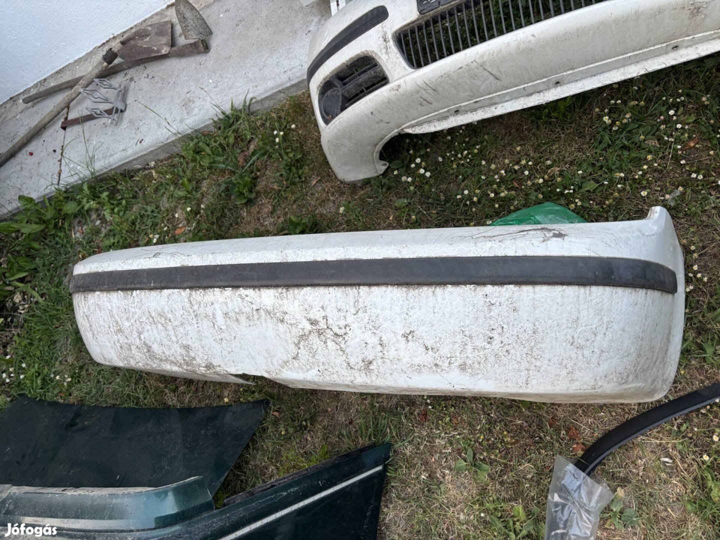 Skoda Fabia Mk1 2003-2008 hátsó lökhárító komplett 