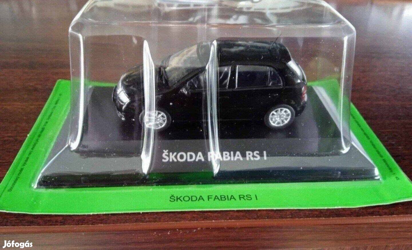 Skoda Fabia RS I kisauto modell 1/43 Eladó