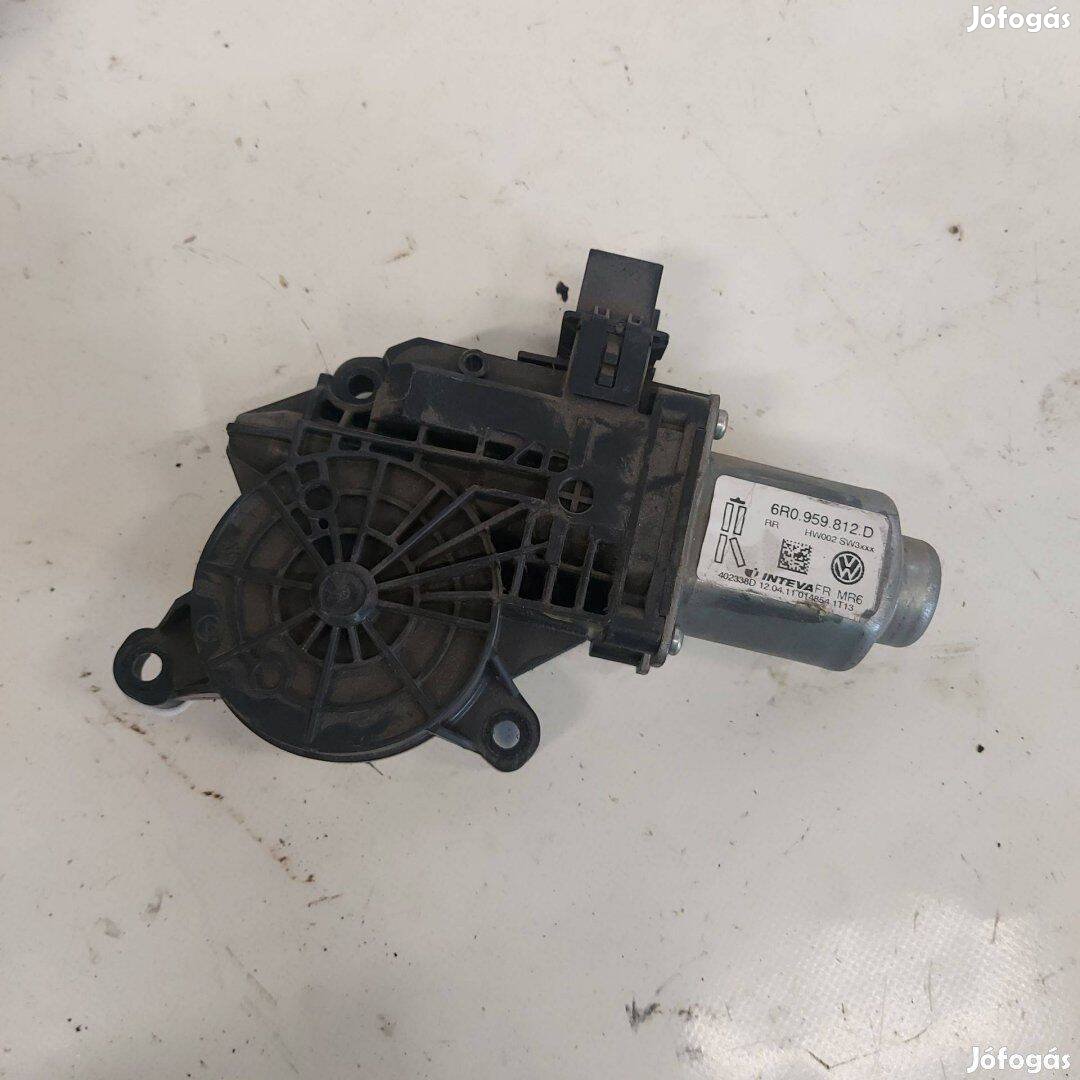 Skoda Fabia Seat Ibiza VW Polo jobb hátsó ablakemelő motor 6R0959812D