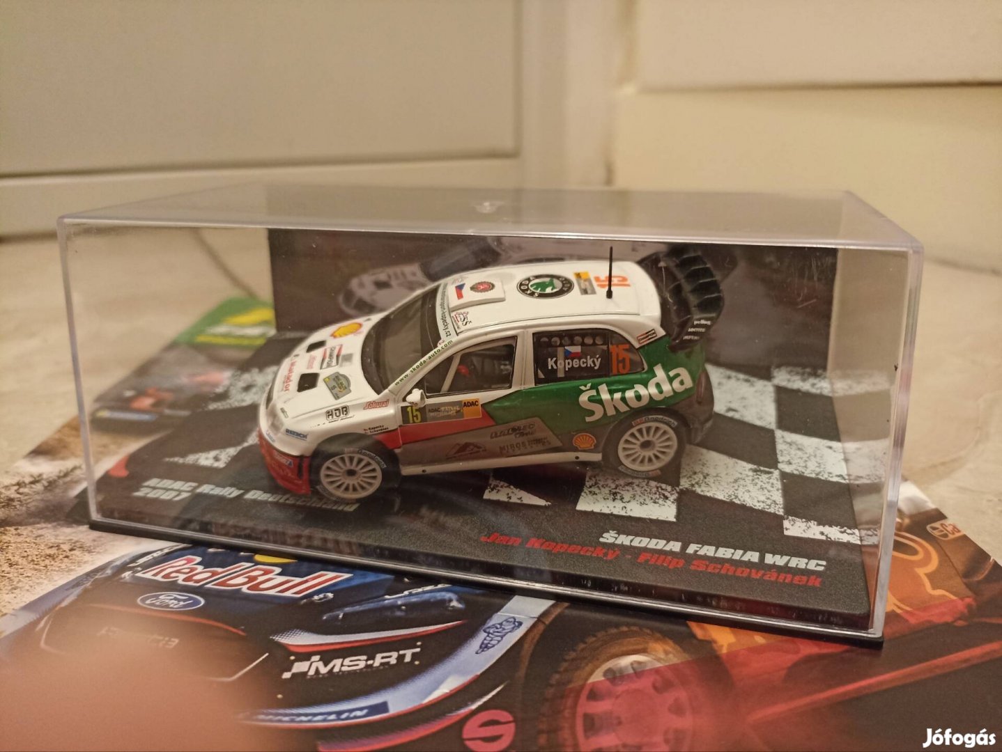 Skoda Fabia WRC 1:43 modell Rallye