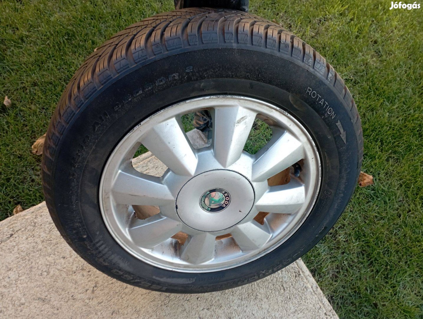 Skoda Fabia alufelni + Bfgoodrich 4 évszakos kerekek