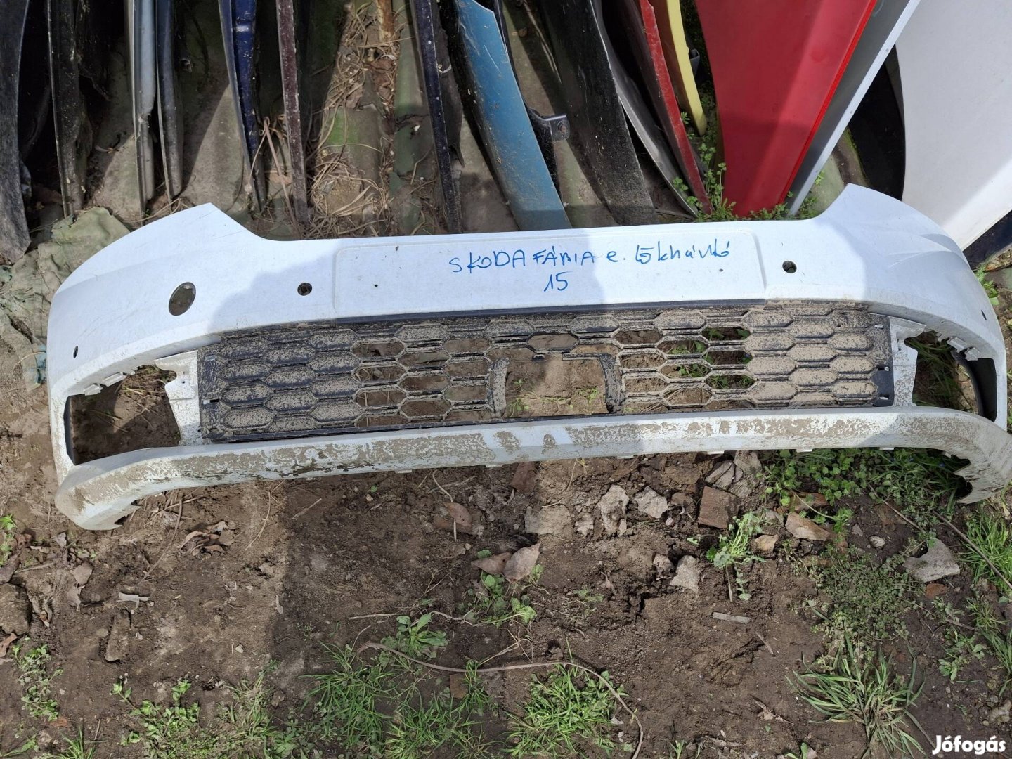Skoda Fabia első lökhárító 