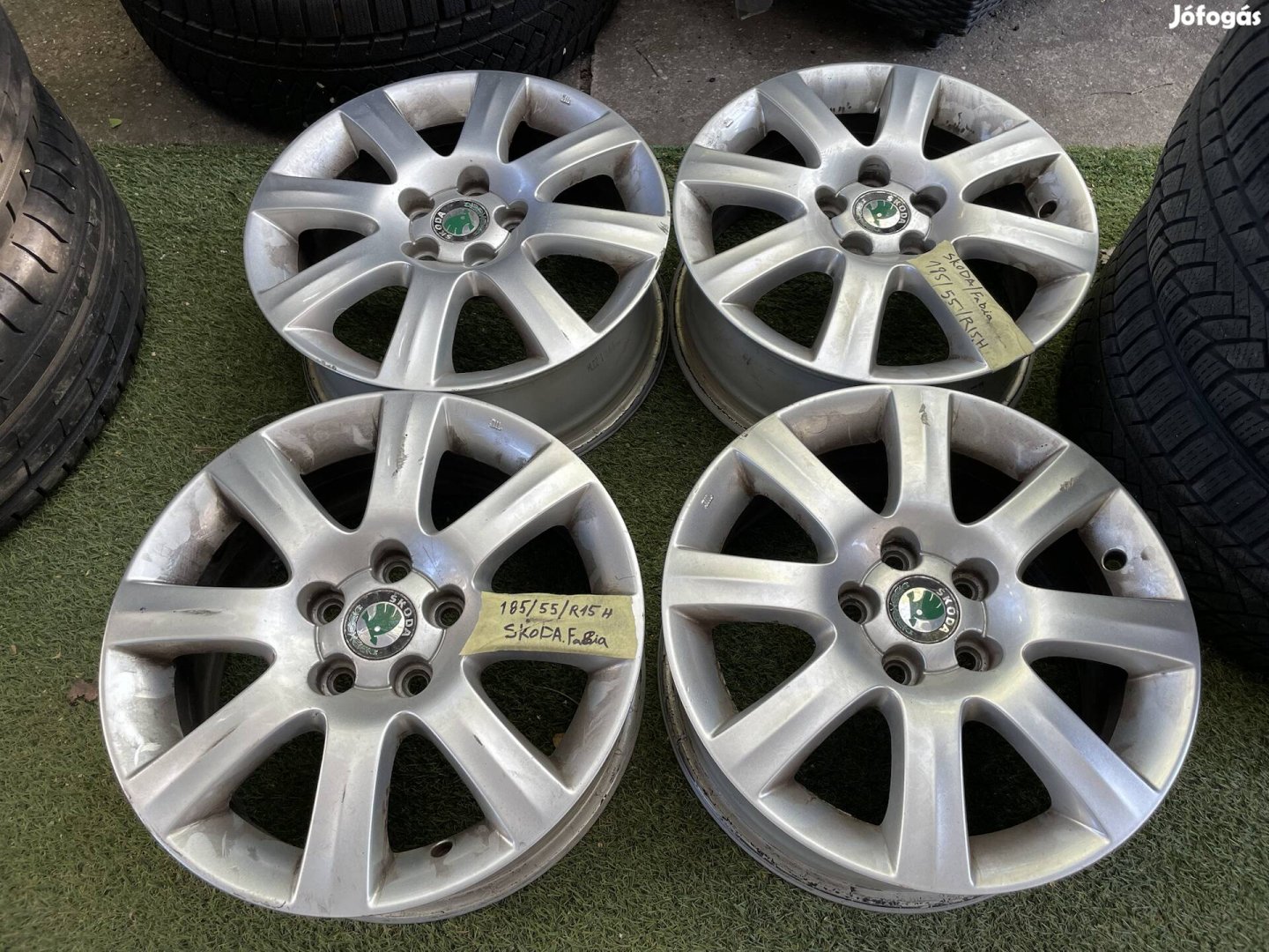 Skoda Fabia gyári 15" alufelni