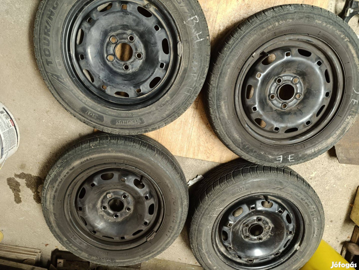 Skoda Fabia lemez felni 14 colos