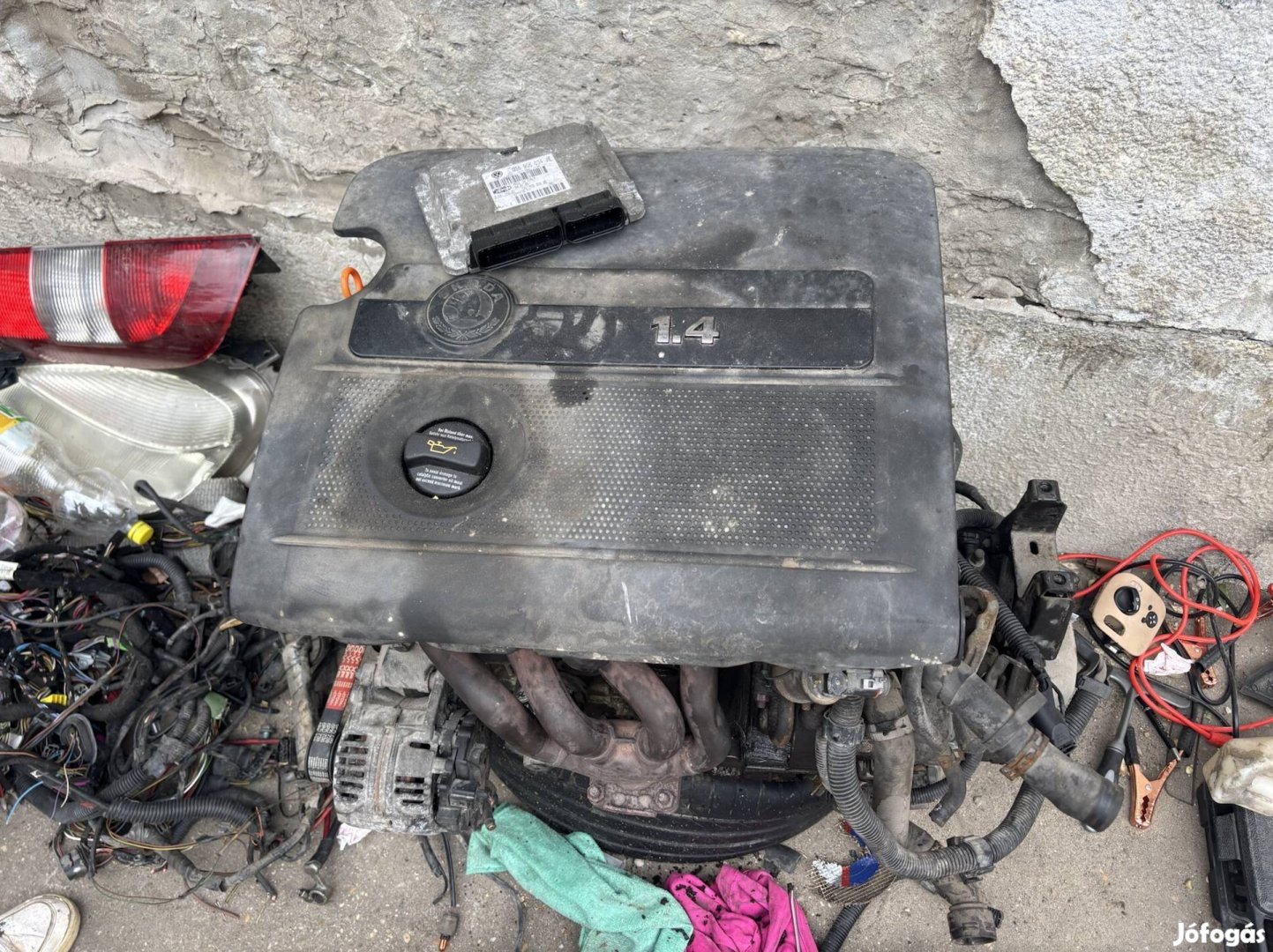 Skoda Fabia mk1 1.4 16v motor eladó Bky Motorkód