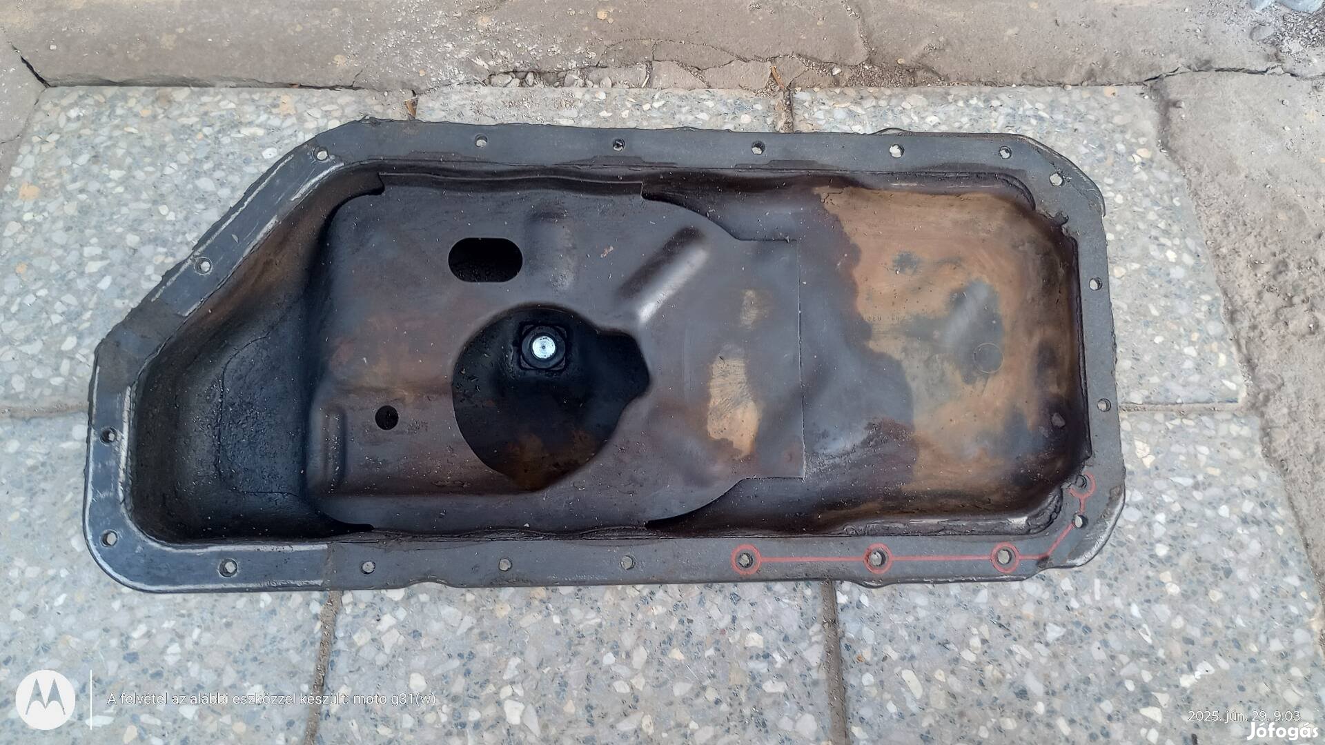 Skoda Fabia mk1 1.4 mpi olajteknő