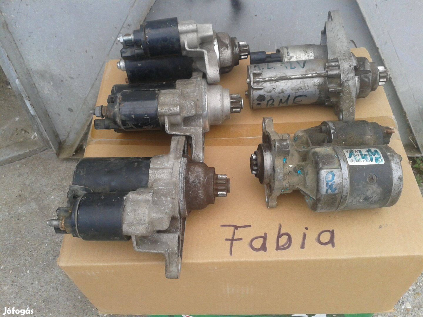 Skoda Fabia önindító