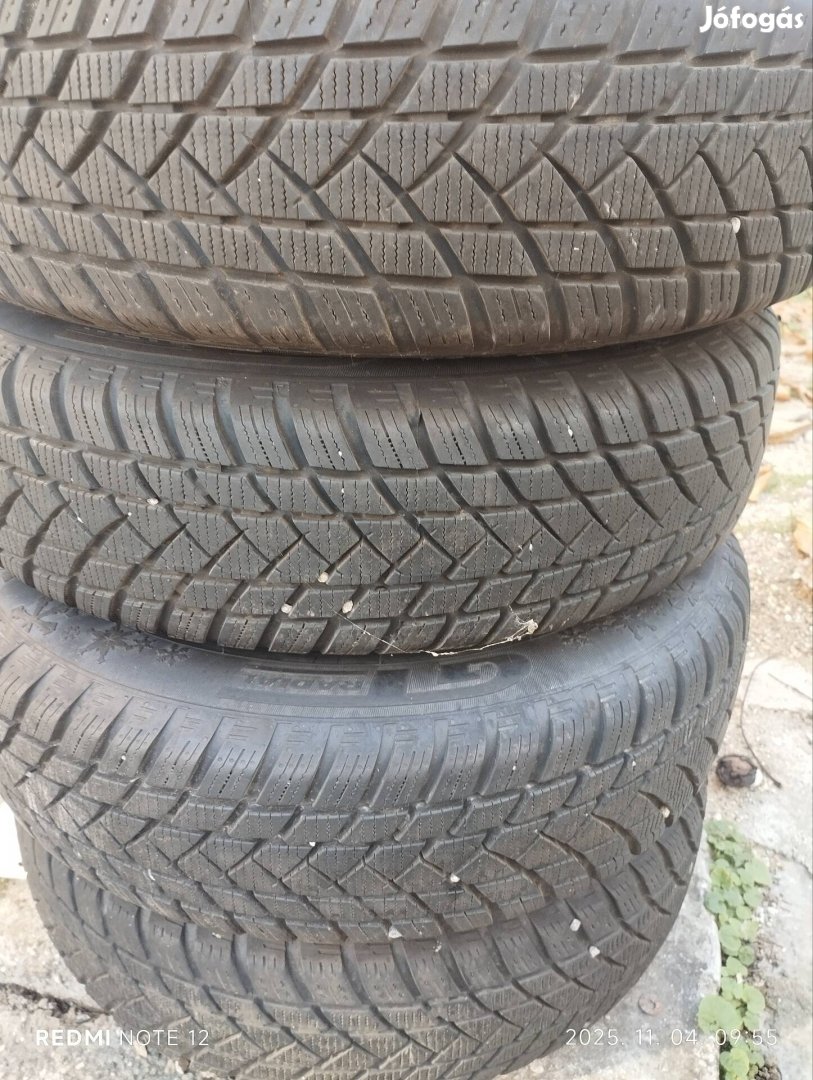 Skoda Fabia téli gumi.