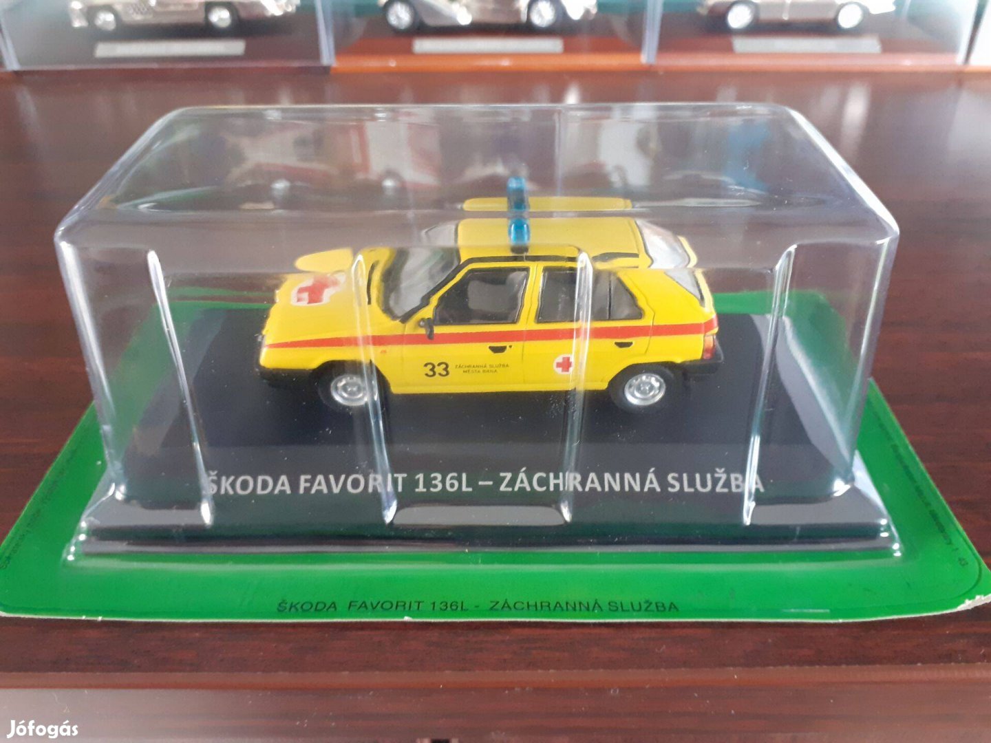 Skoda Favorit 136L zachranná sluzba kisauto modell 1/43 Eladó