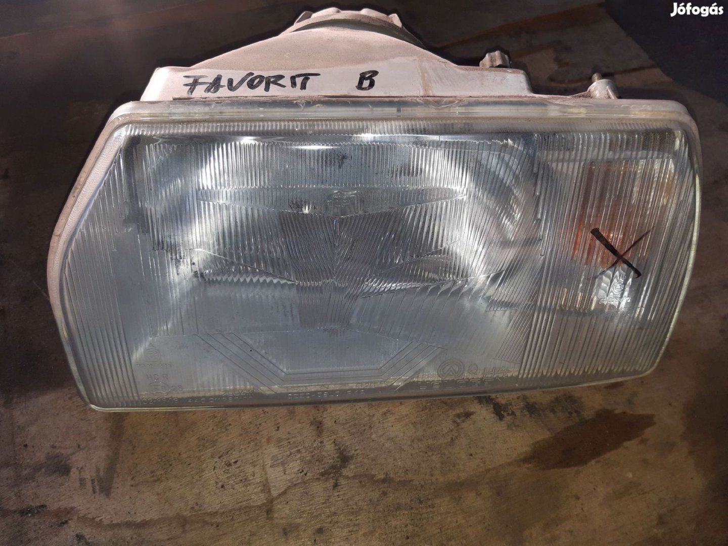 Skoda Favorit Bal Első Lámpa Fényszóró