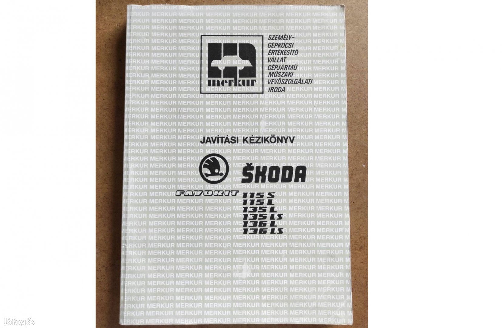 Skoda Favorit javítási könyv