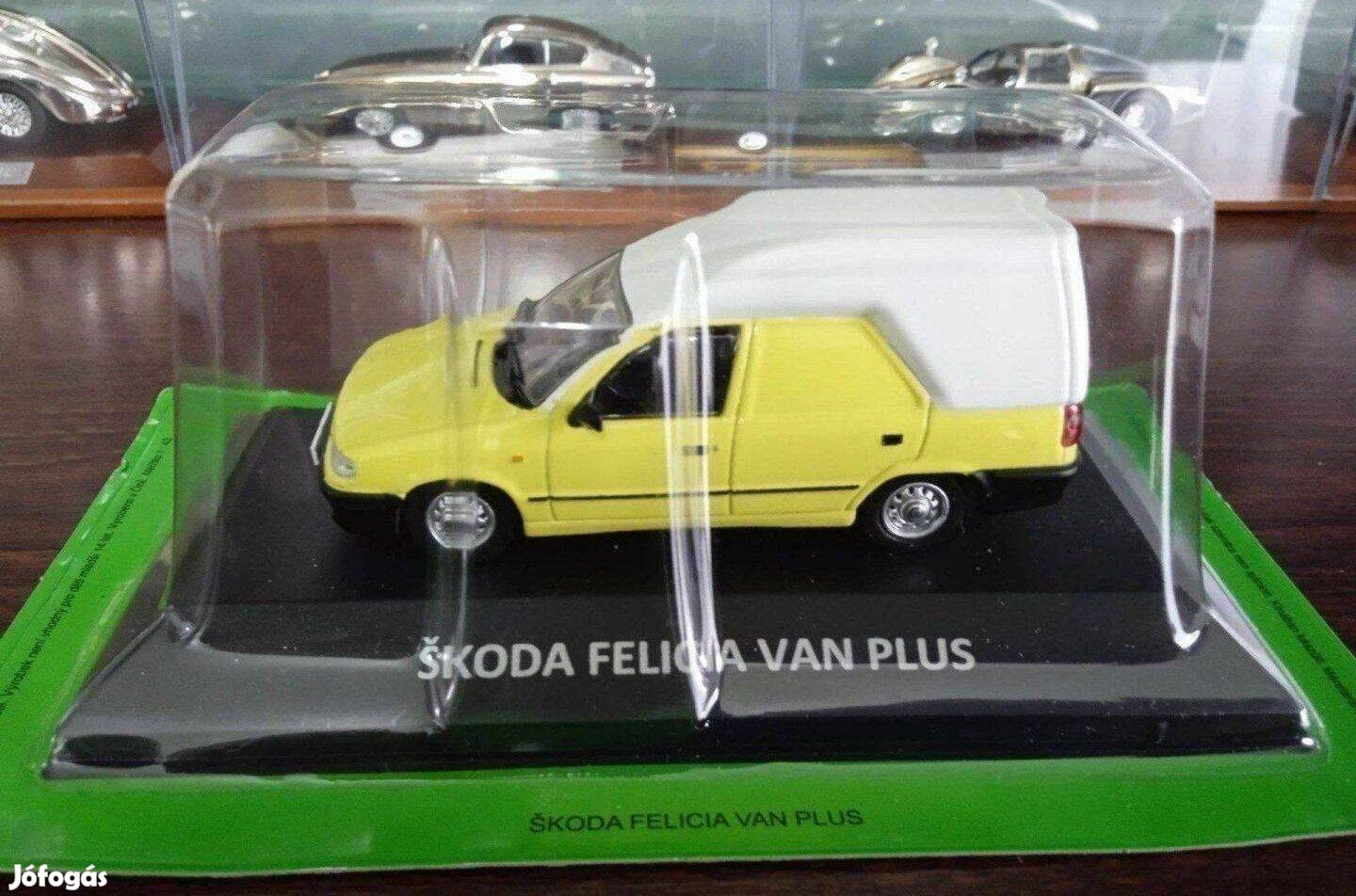 Skoda Felicia Van plus kisauto modell 1/43 Eladó