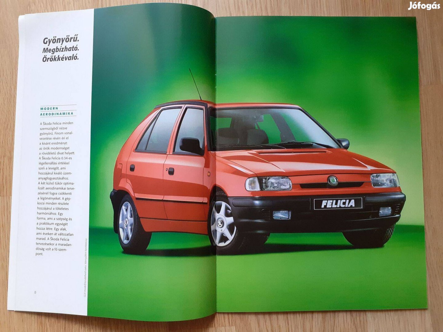 Skoda Felicia prospektus - 1995, magyar nyelvű