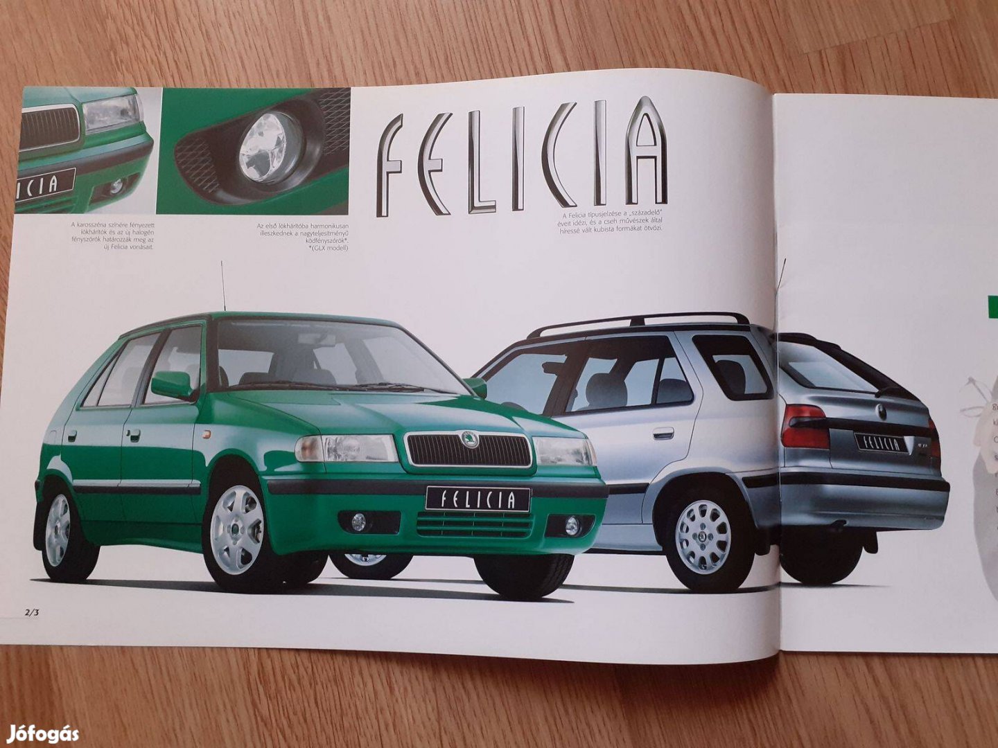 Skoda Felicia prospektus - 1999, magyar nyelvű