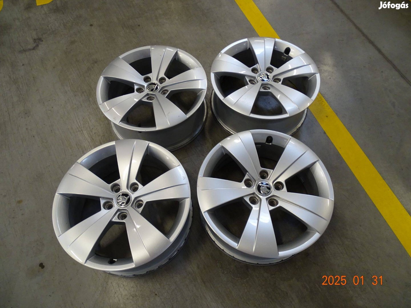 Skoda Helios 6,5x17 5/112/41 könnyűfém felnik