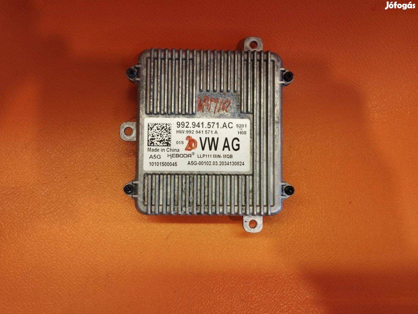 Skoda Kamiq Lámpa led vezérlő 992941571ac (20)