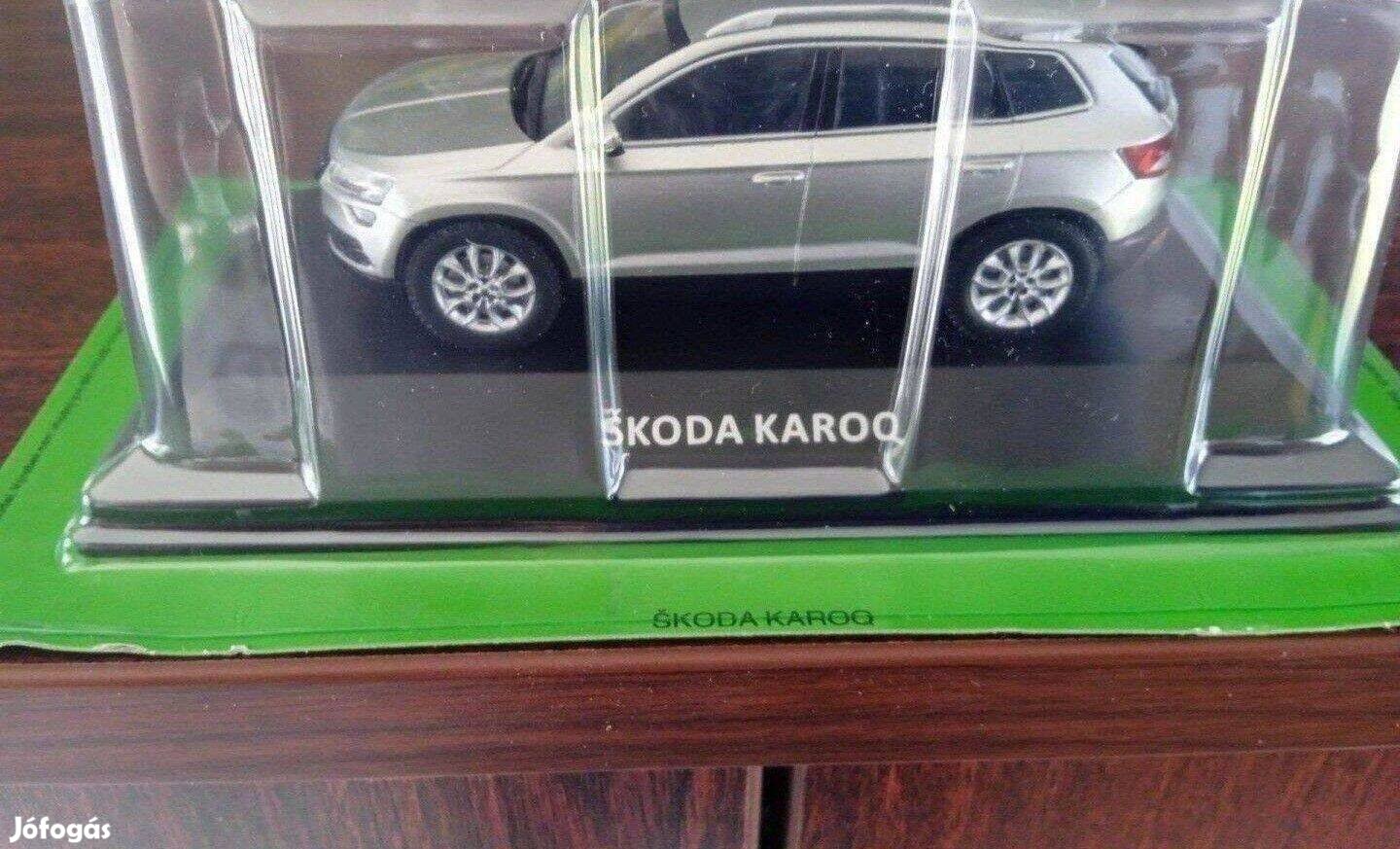 Skoda Karoq kisauto modell 1/43 Eladó