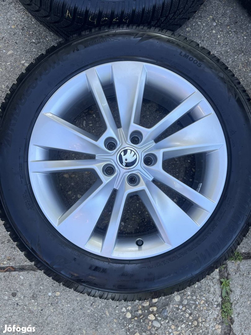 Skoda Kodiaq 18" gyári alufelni