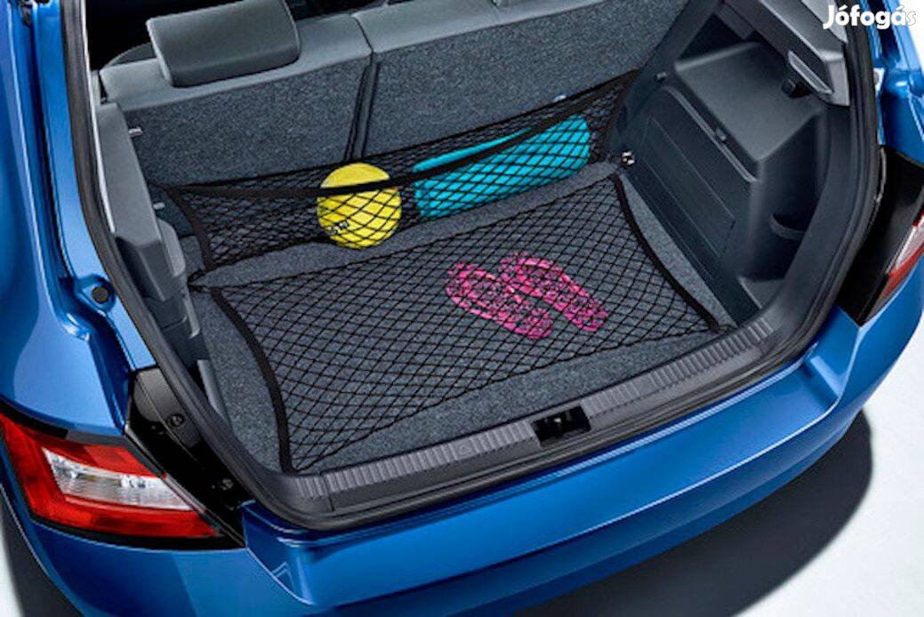 Skoda Kodiaq csomagtér háló, nagy rögzítőháló csomagtartóba