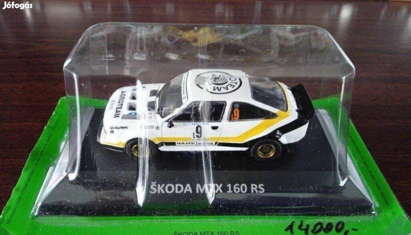 Skoda MTX 160 RS kisauto modell 1/43 Eladó