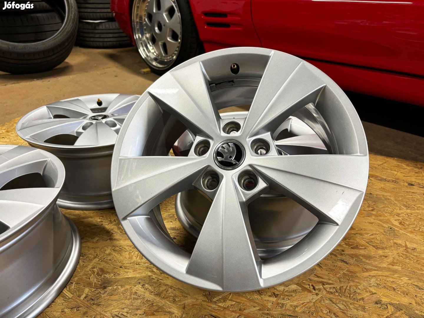 Skoda Octavia 16" 5x112 gyári alufelni eladó 16 coll