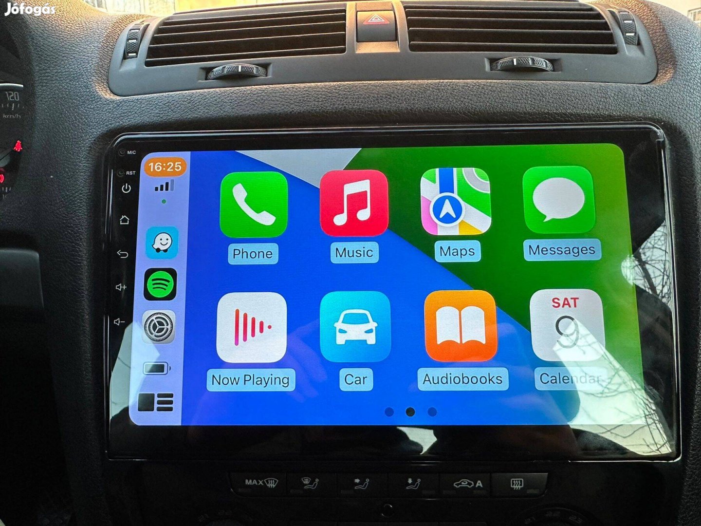 Skoda Octavia 2Din Rádió Android Multimédia Rádió Carplay Kijelző Hifi