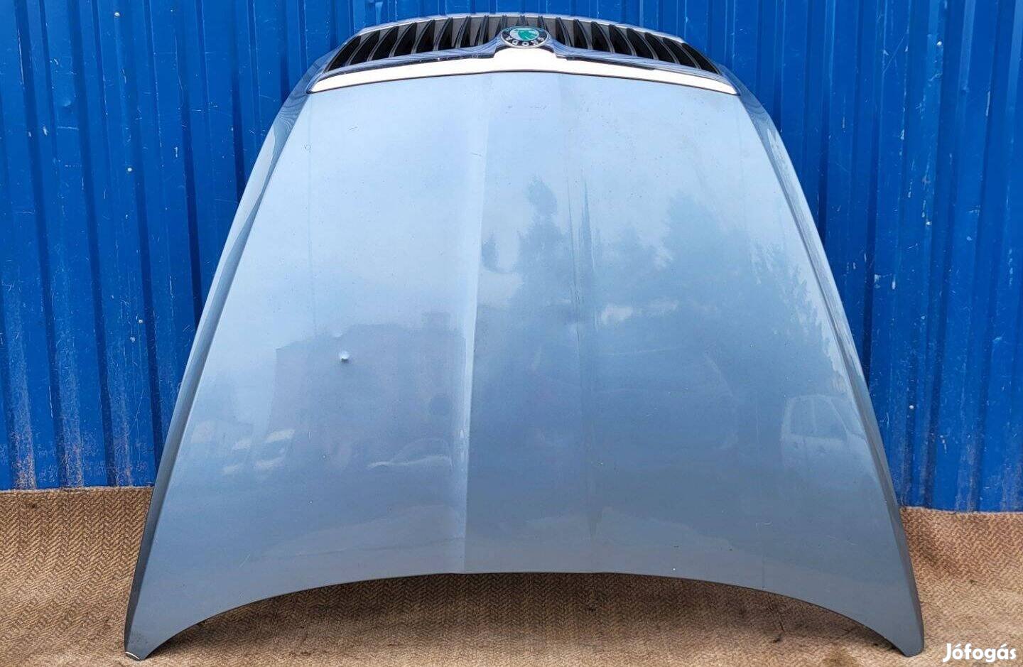 Skoda Octavia 2 II gyári motorháztető, hűtőrács facelift 2008-13