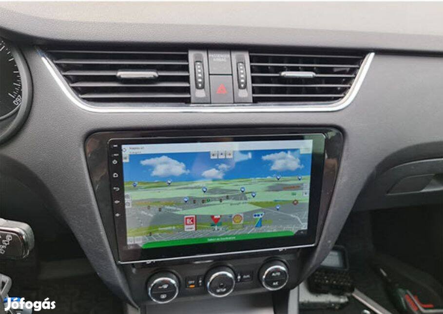 Skoda Octavia 3 Carplay Multimédia Android GPS Rádió Tolatókamerával