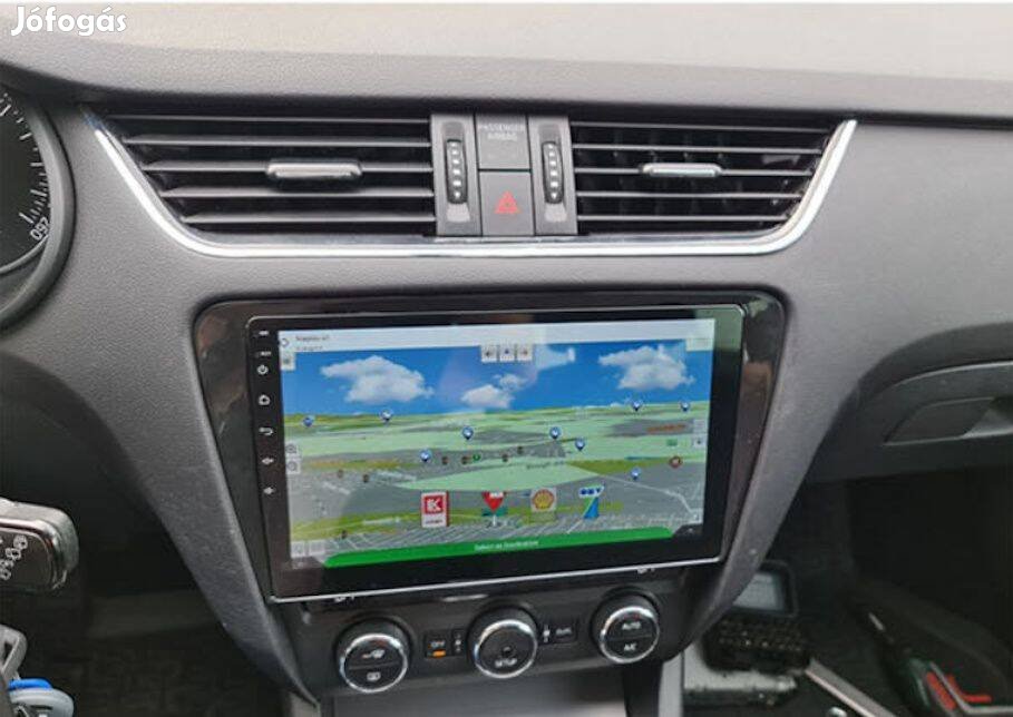 Skoda Octavia 3 Carplay Multimédia Android GPS Rádió Tolatókamerával