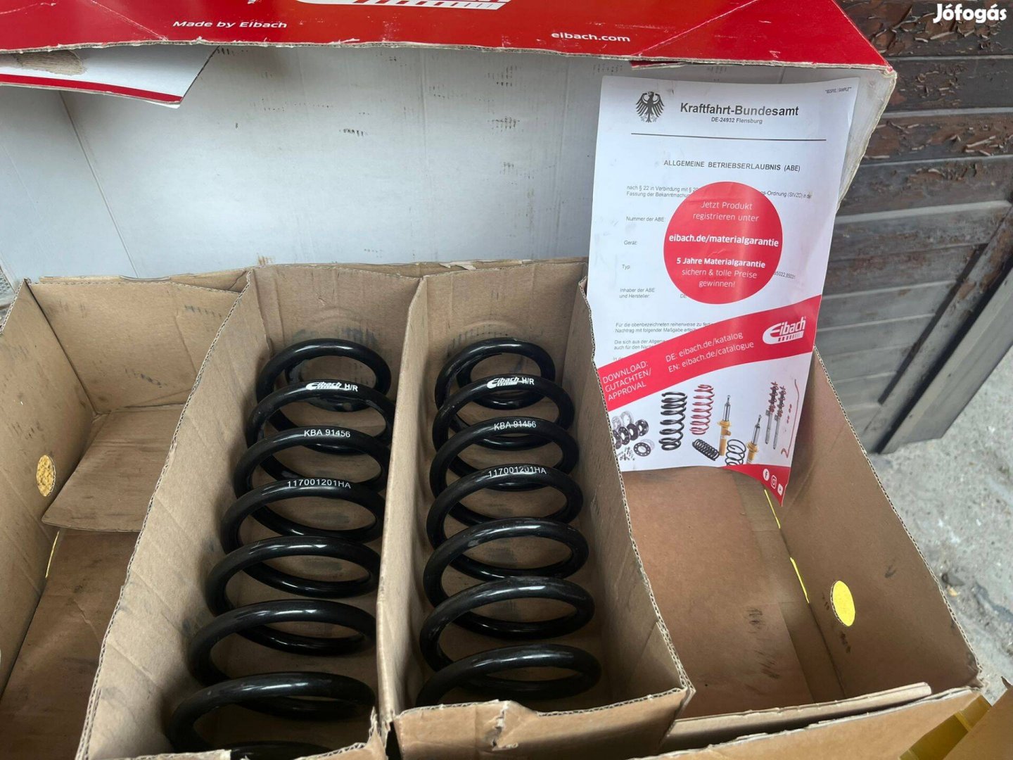 Skoda Octavia 3 Eibach ültetőrugó