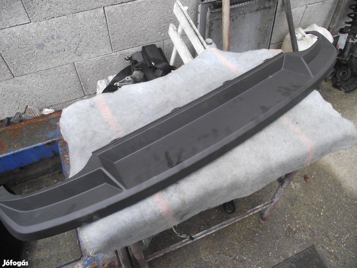 Skoda Octavia 3 hátsó lökhárító alsó spoiler 2013- gyári új 5E5807521H