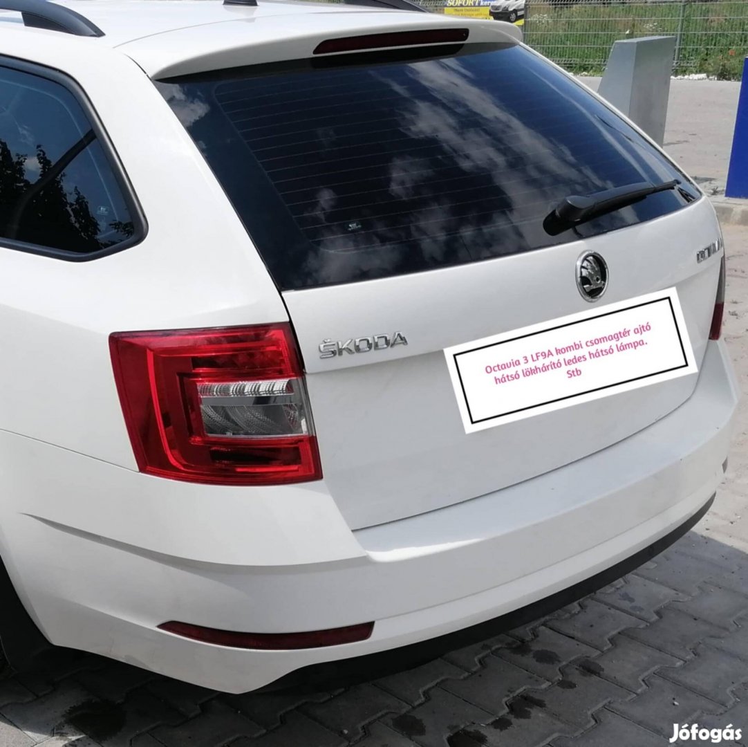 Skoda Octavia 3 hátsó lökhárító eladó