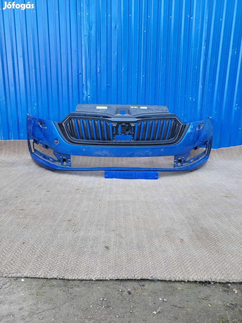 Skoda Octavia 4 IV gyári 5E3807437 első lökhárító radaros mosós