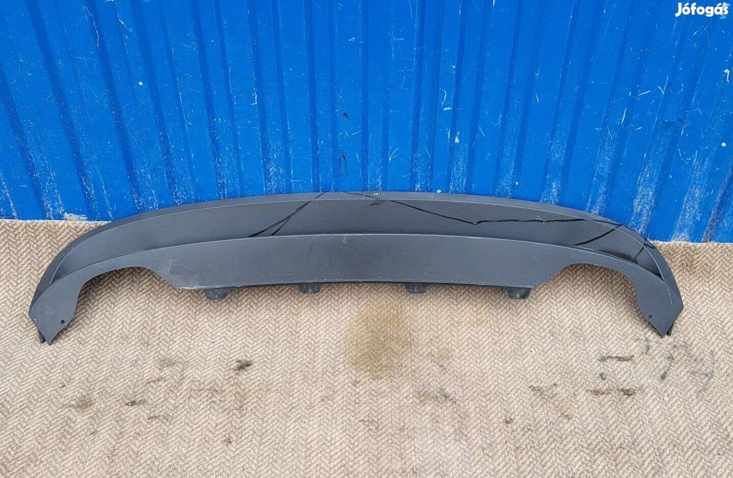 Skoda Octavia 4 IV gyári 5E7807521 hátsó lökhárító alsó betét, spoiler