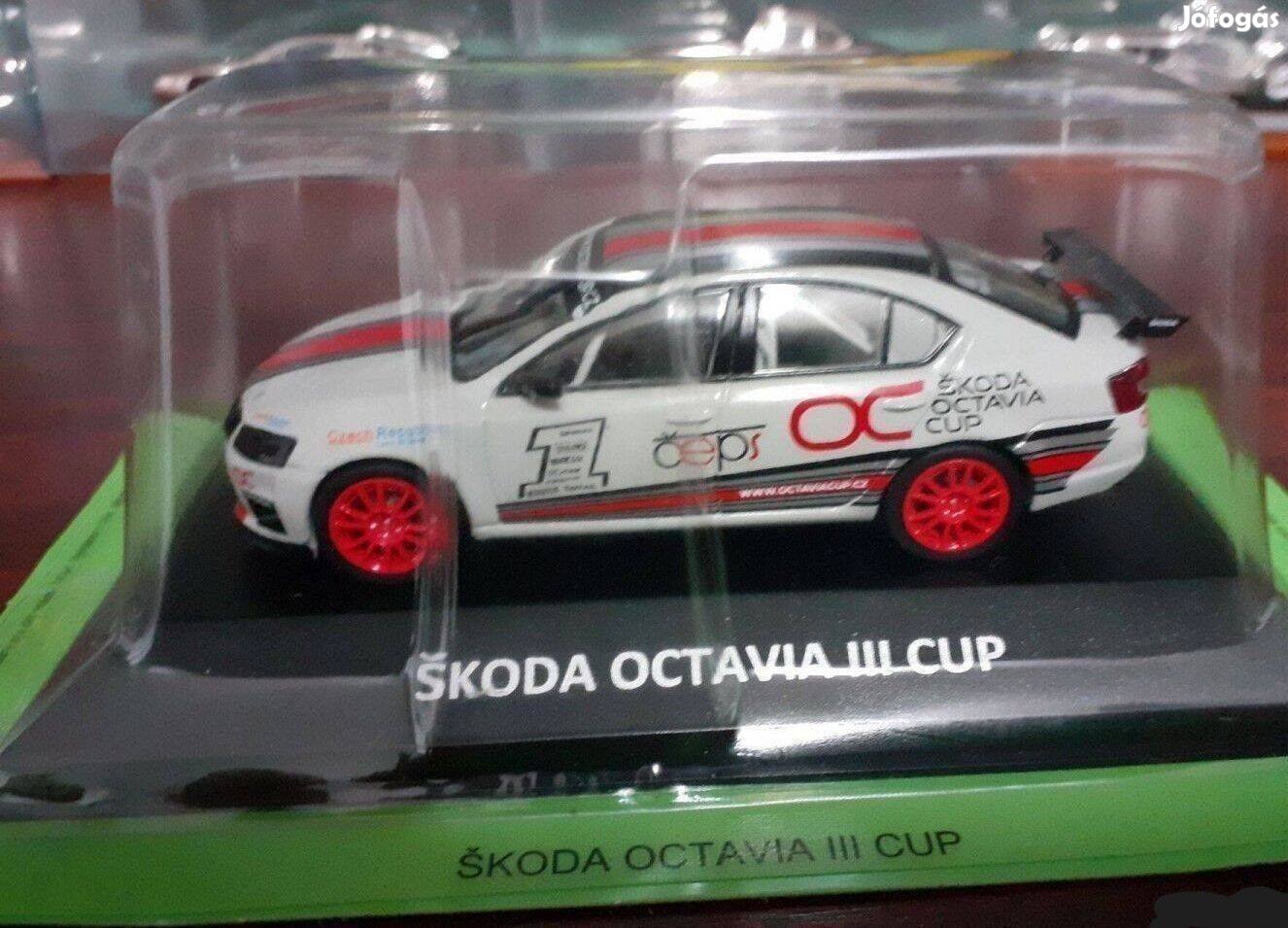 Skoda Octavia III CUP kisauto modell 1/43 Eladó