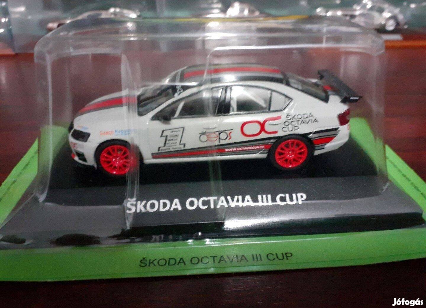 Skoda Octavia III CUP kisauto modell 1/43 Eladó