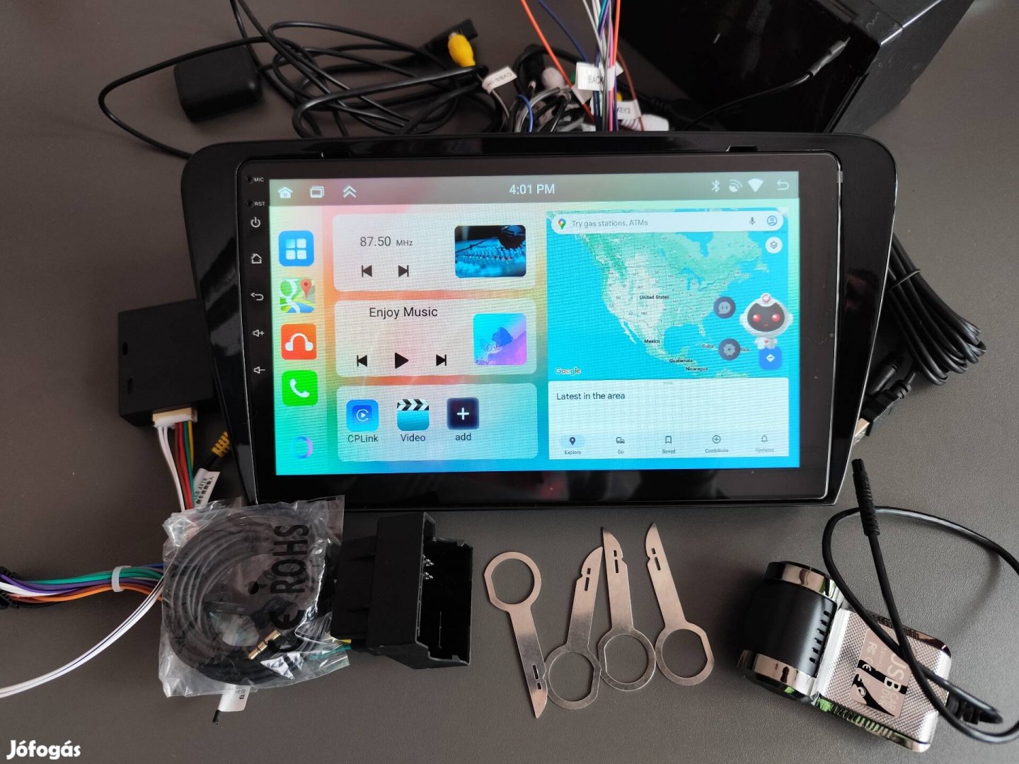 Skoda Octavia III, 2din Multimédia Carplay, Androidauto GPS