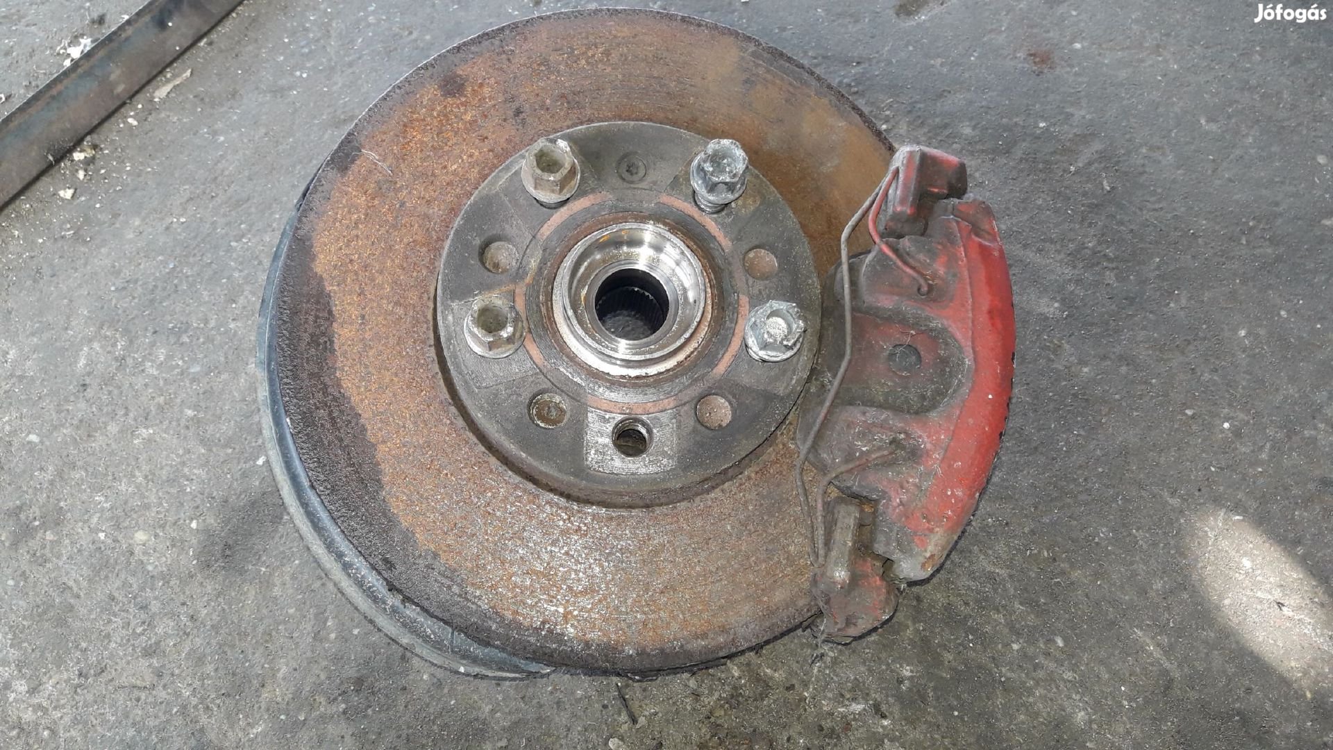 Skoda Octavia II Jobb Első Csonkállvány Kerékaggyal