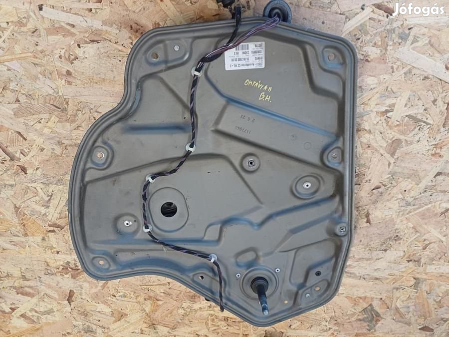 Skoda Octavia II (2006-2013) Bal Hátsó Ajtó Ablakemelő Szerkezet Mech