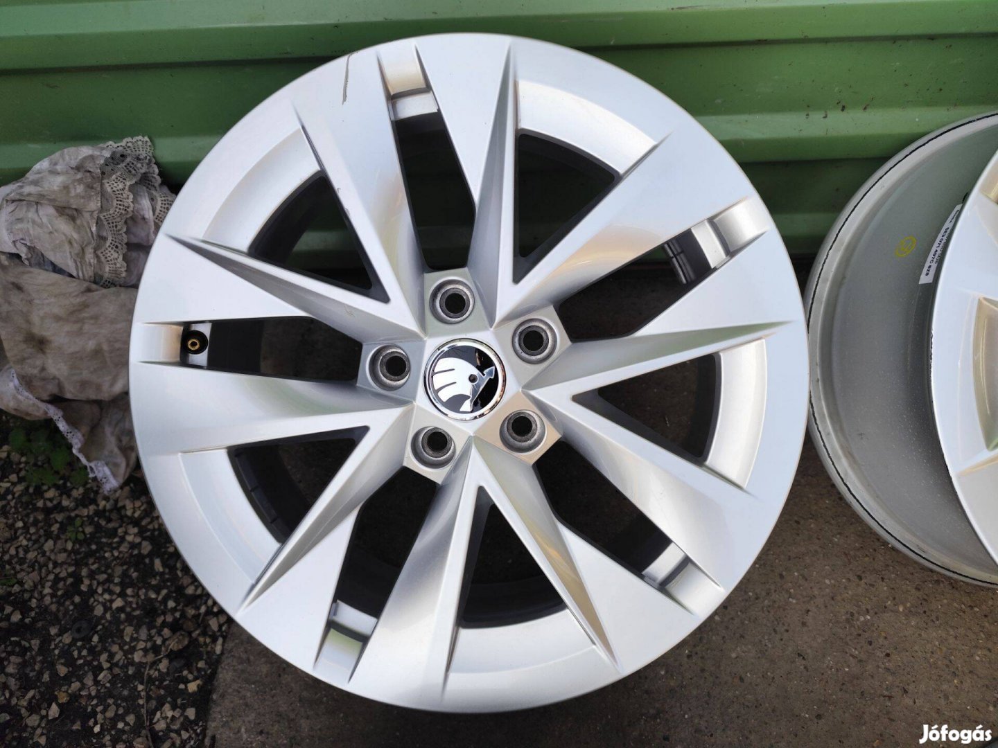 Skoda Octavia gyári alufelni 5x112 17"