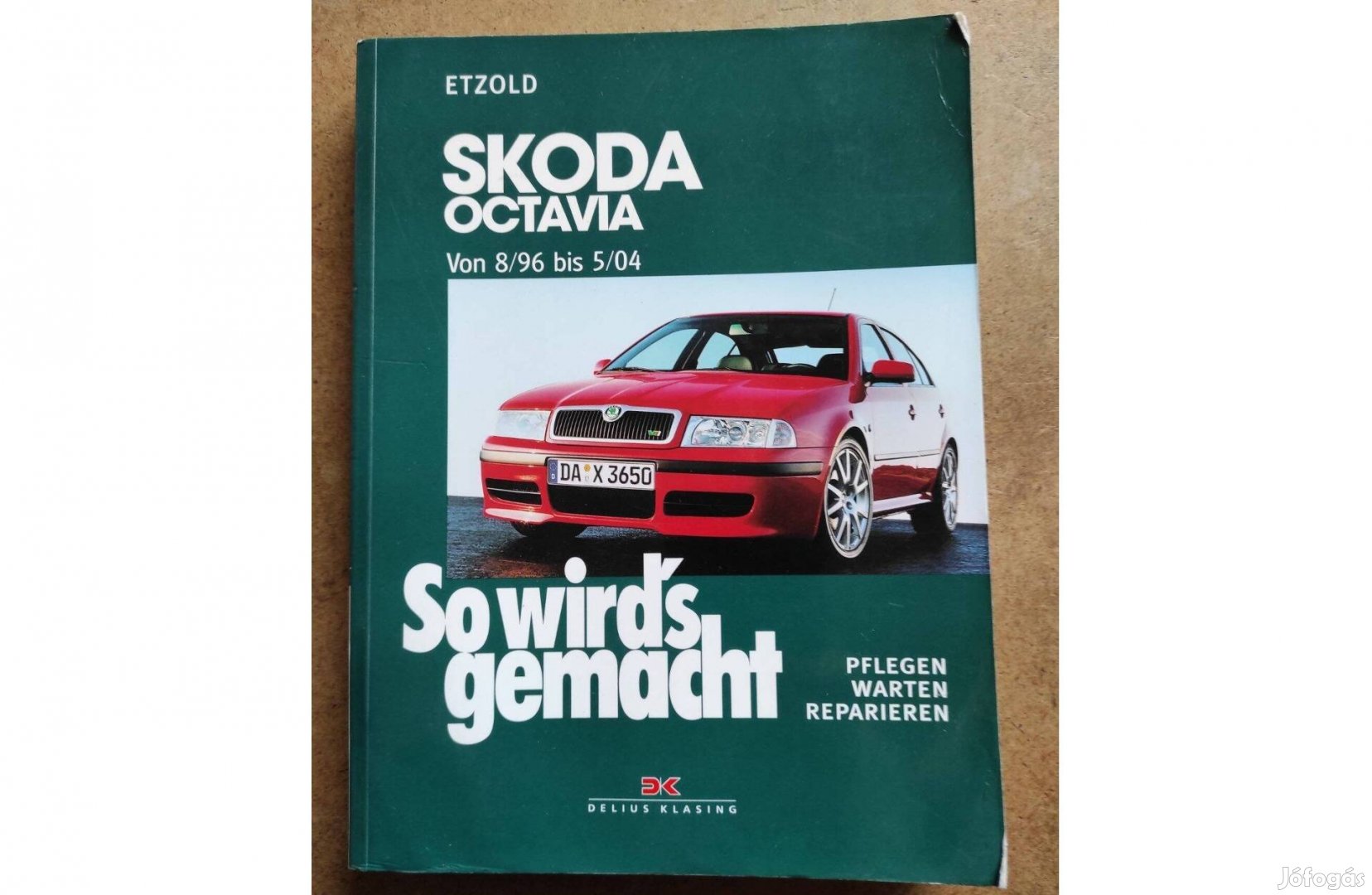 Skoda Octavia javítási karbantartási könyv