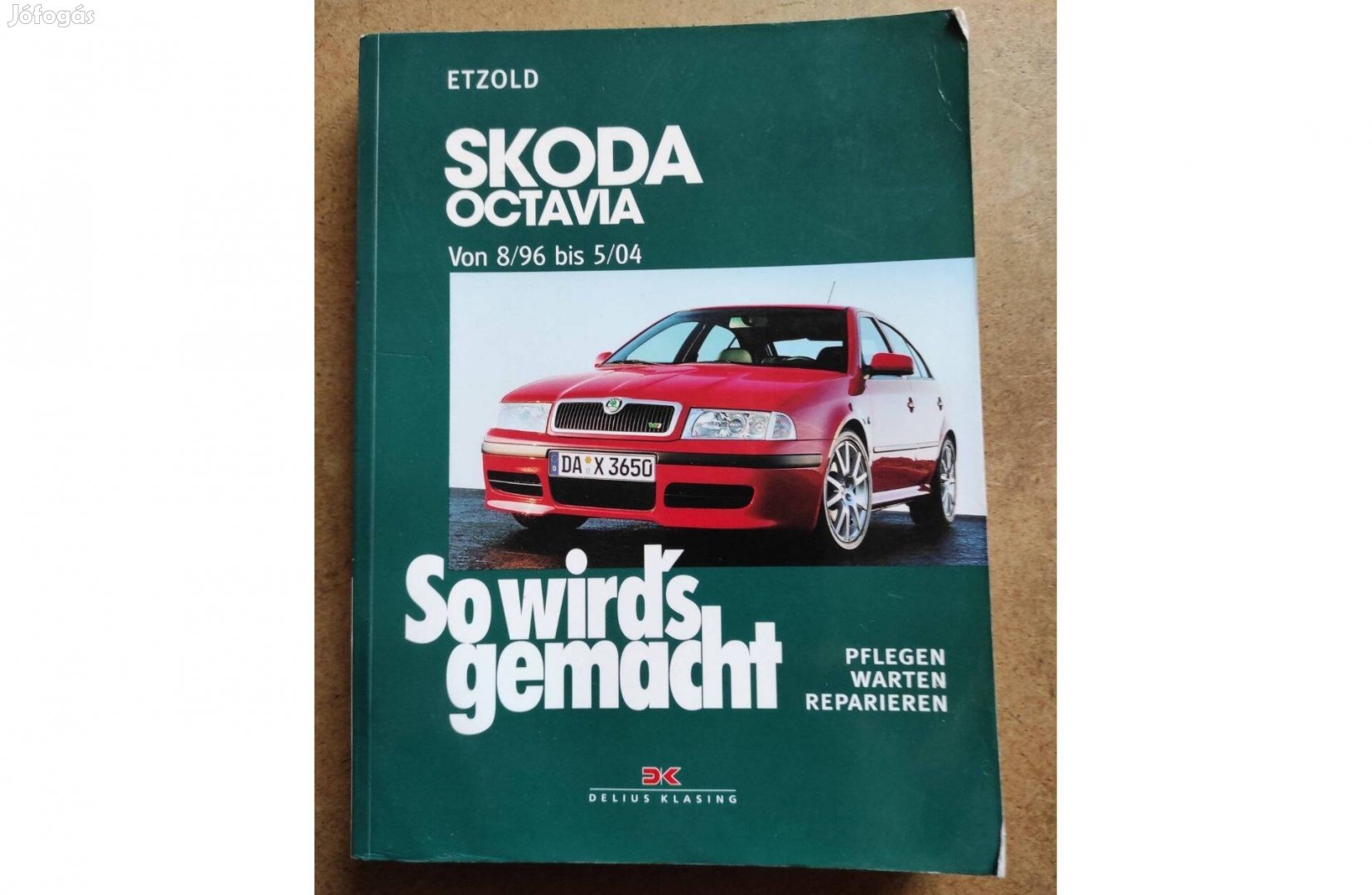 Skoda Octavia javítási karbantartási könyv