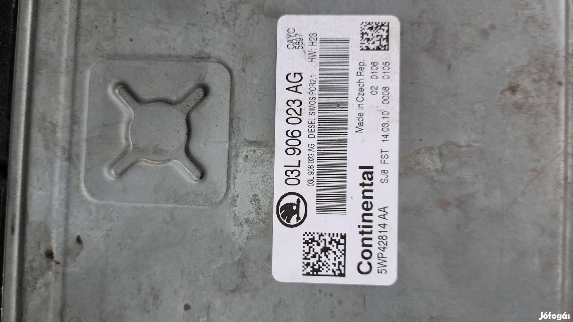 Skoda Oktavia II-Es 1.6crtdi motor vezérlő eladó