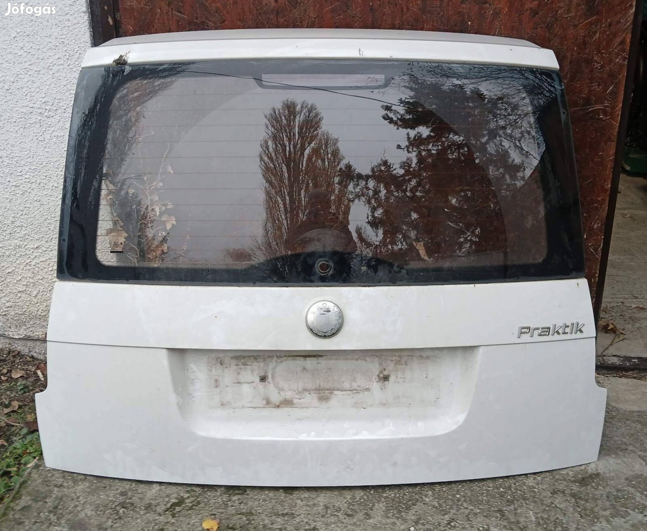Skoda Praktik / Roomster hátsó ajtó - csomagtér ajtó üveggel