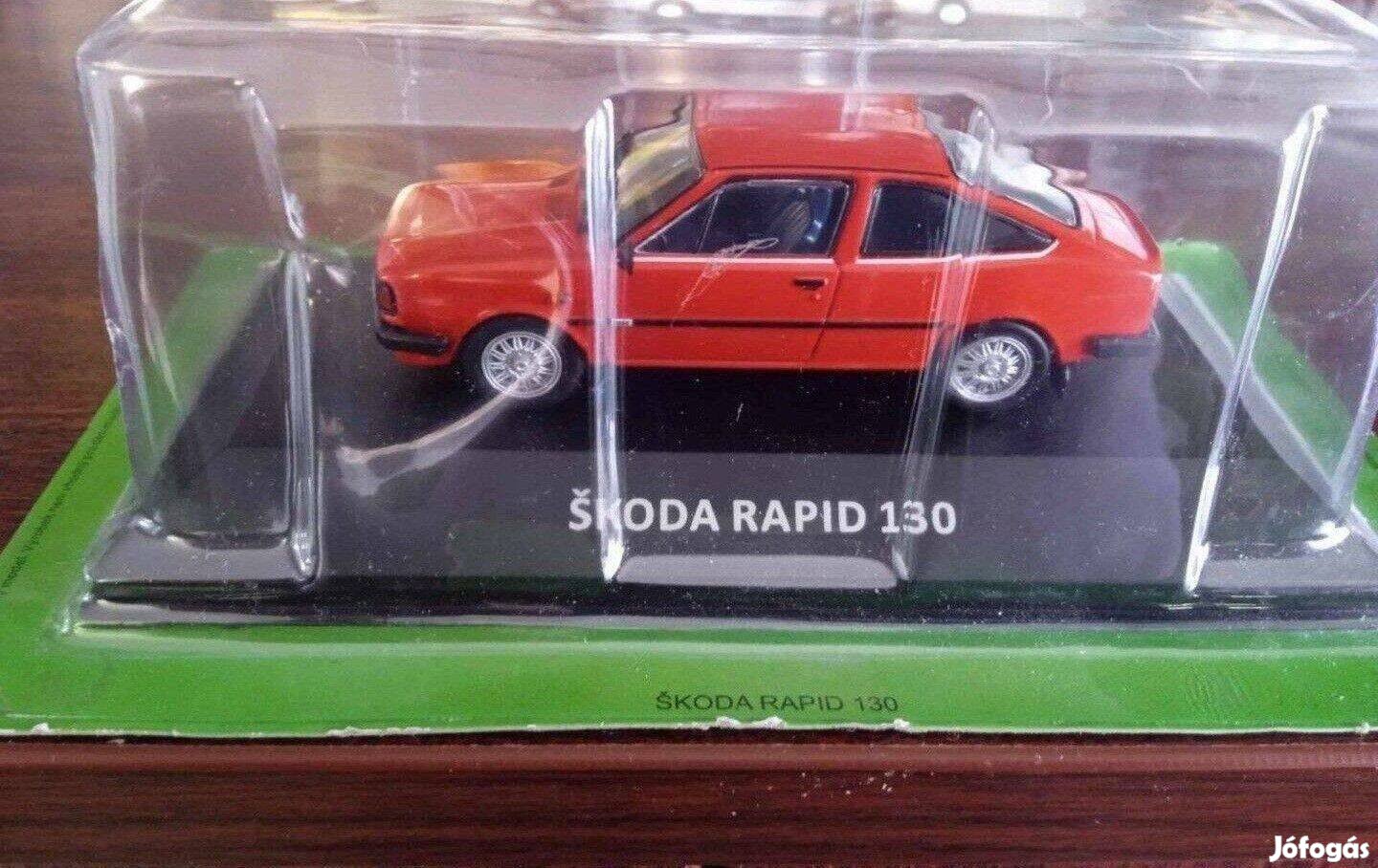 Skoda Rapid 130 kisauto modell 1/43 Eladó