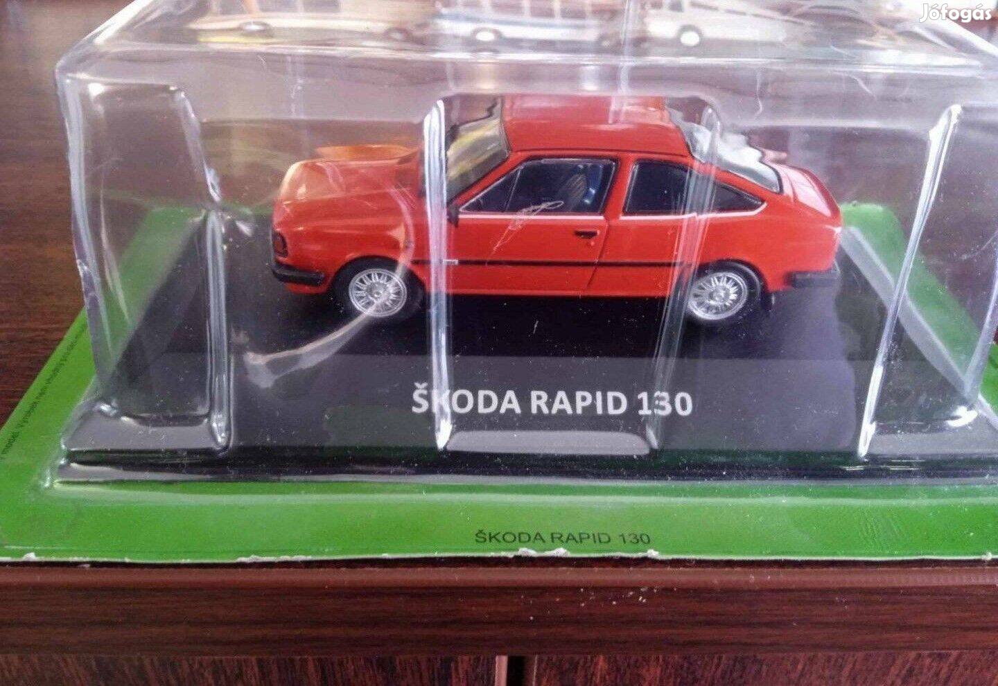 Skoda Rapid 130 kisauto modell 1/43 Eladó