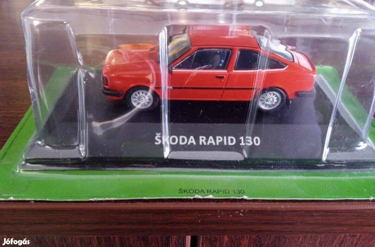 Skoda Rapid 130 kisauto modell 1/43 Eladó